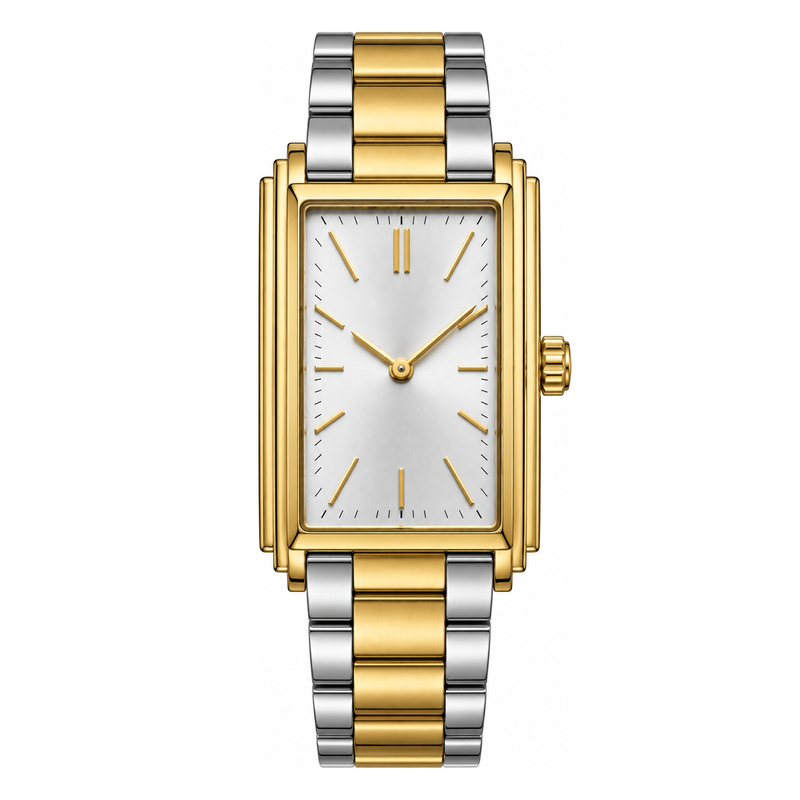 Art Deco Two-Tone Watch